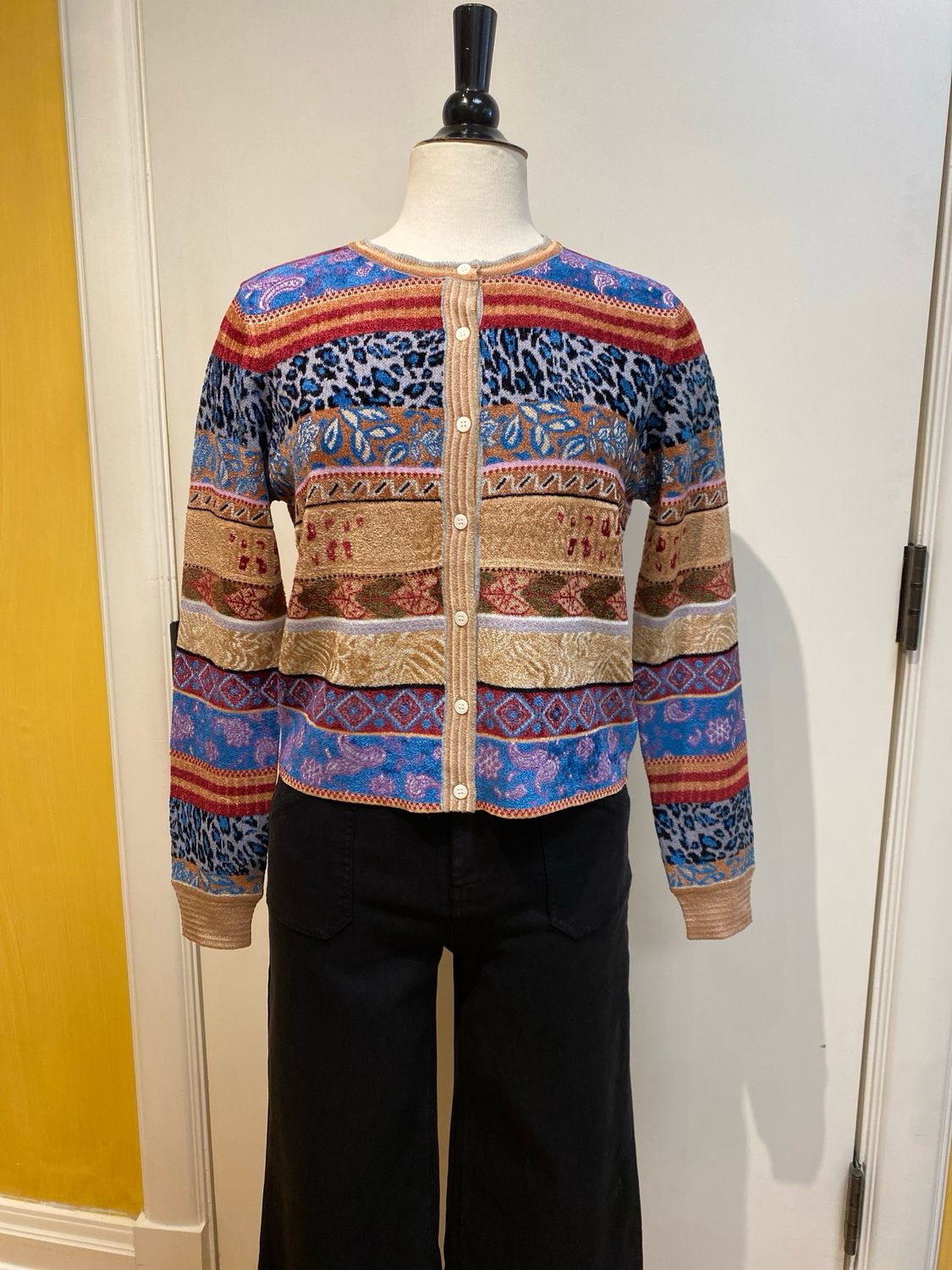 Daniella Novelty Stitch Cardi