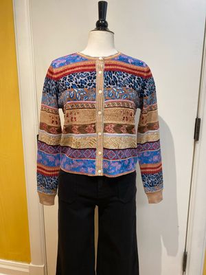 Daniella Novelty Stitch Cardi