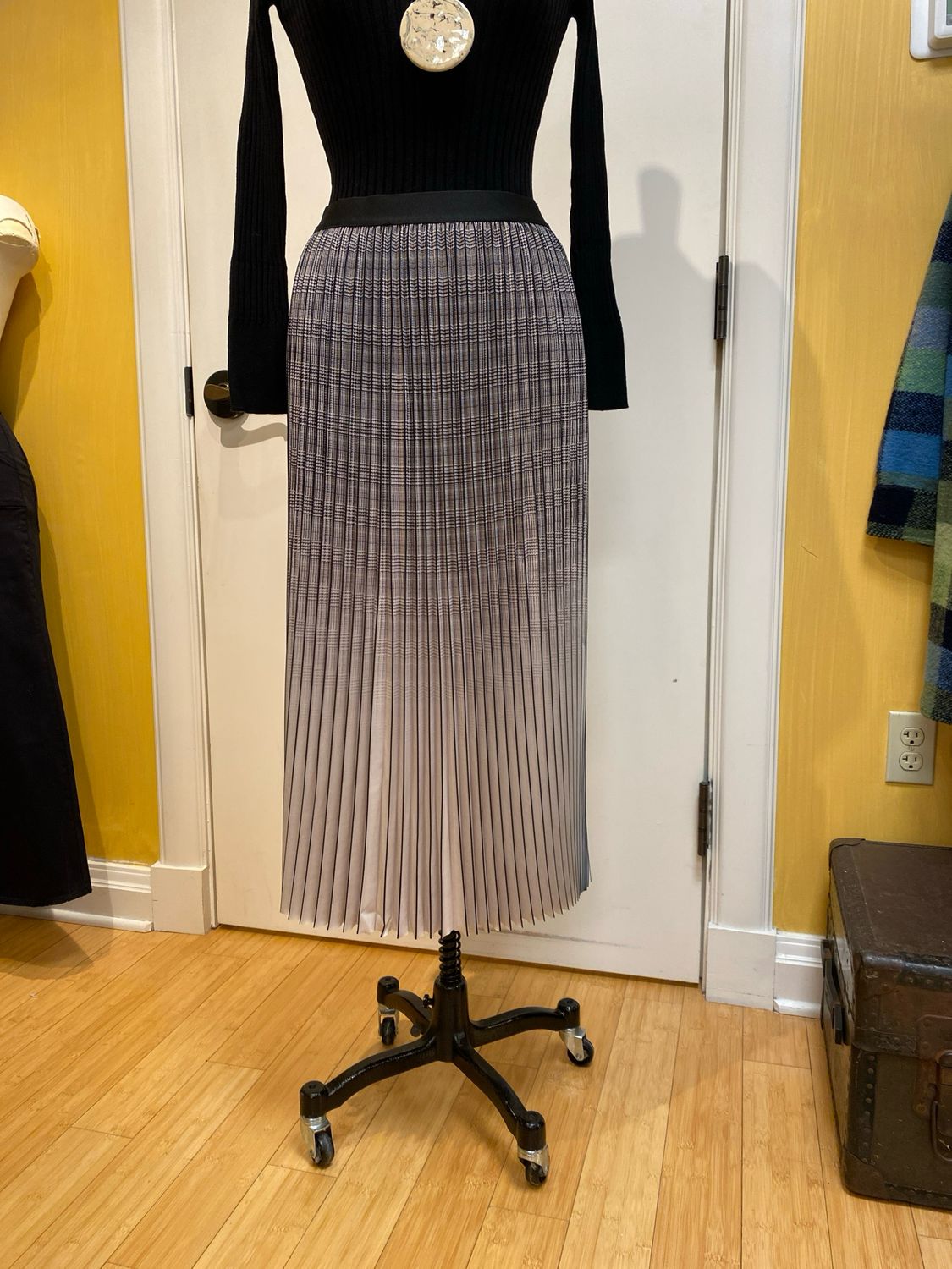 Cara Pleat Skirt