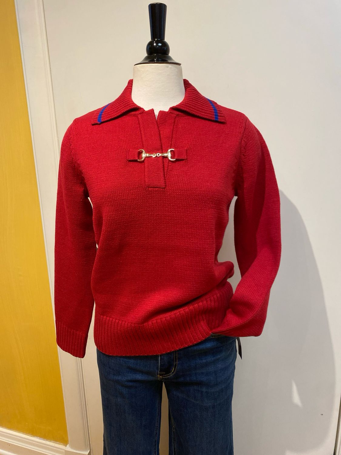 Tess Horsebit Sweater