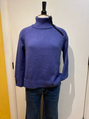 Harvest Tweed Zip Neck Sweater