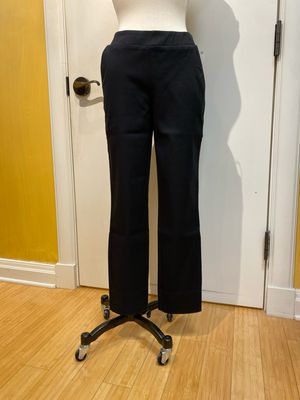 Twill Straight Ankle Pant