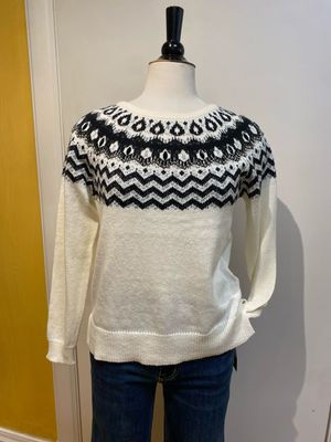 Sweater w/Silver Beads