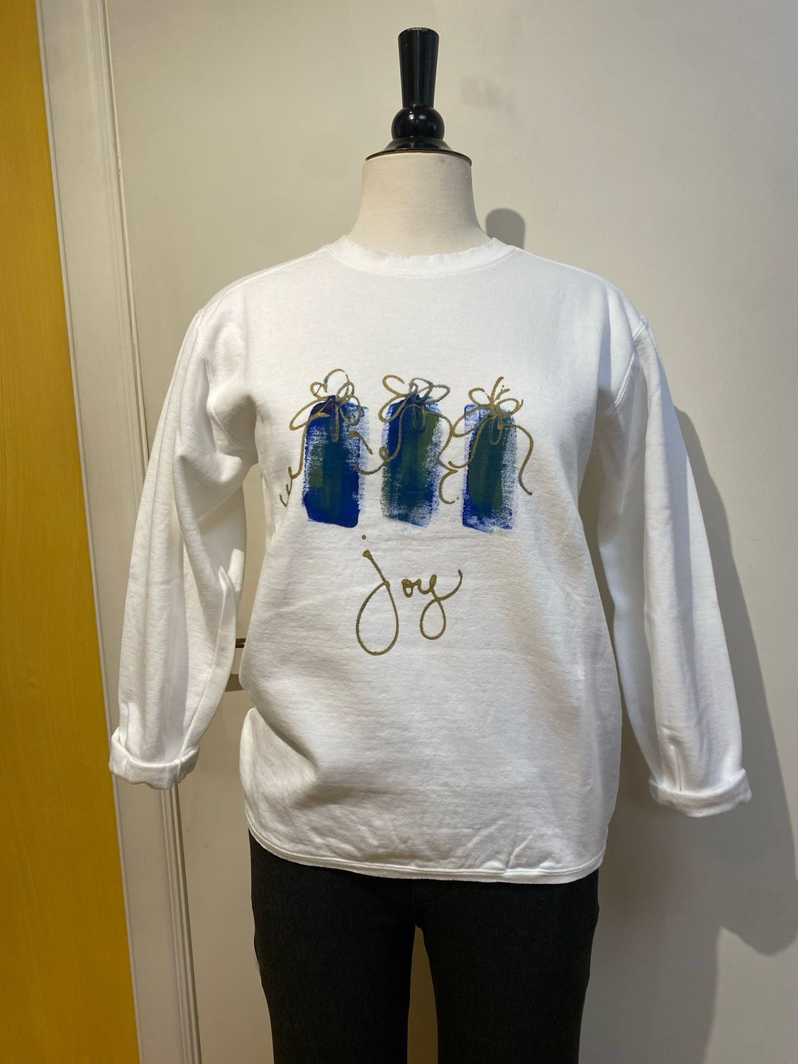 Chopped Crew Pullover