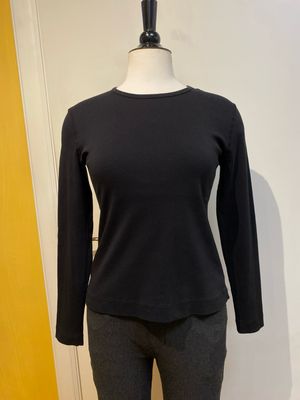 L/S Kitty Crew Neck Tee