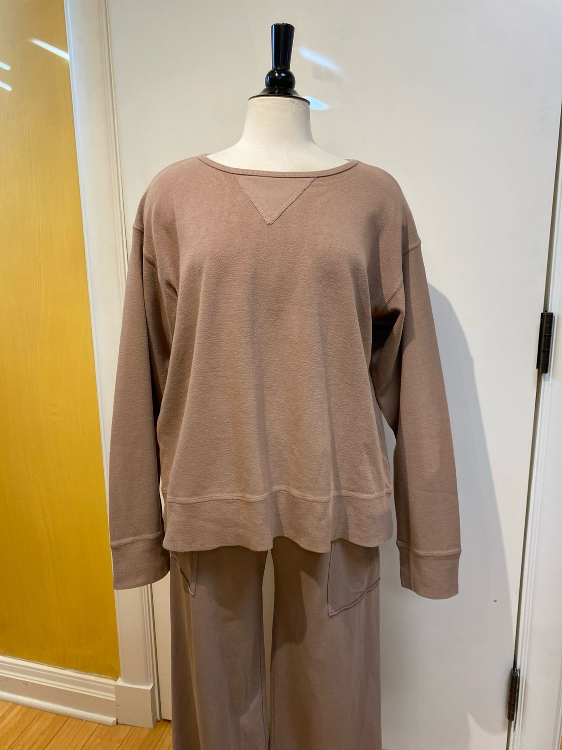 Cozy Crop Crew Sweatshirt