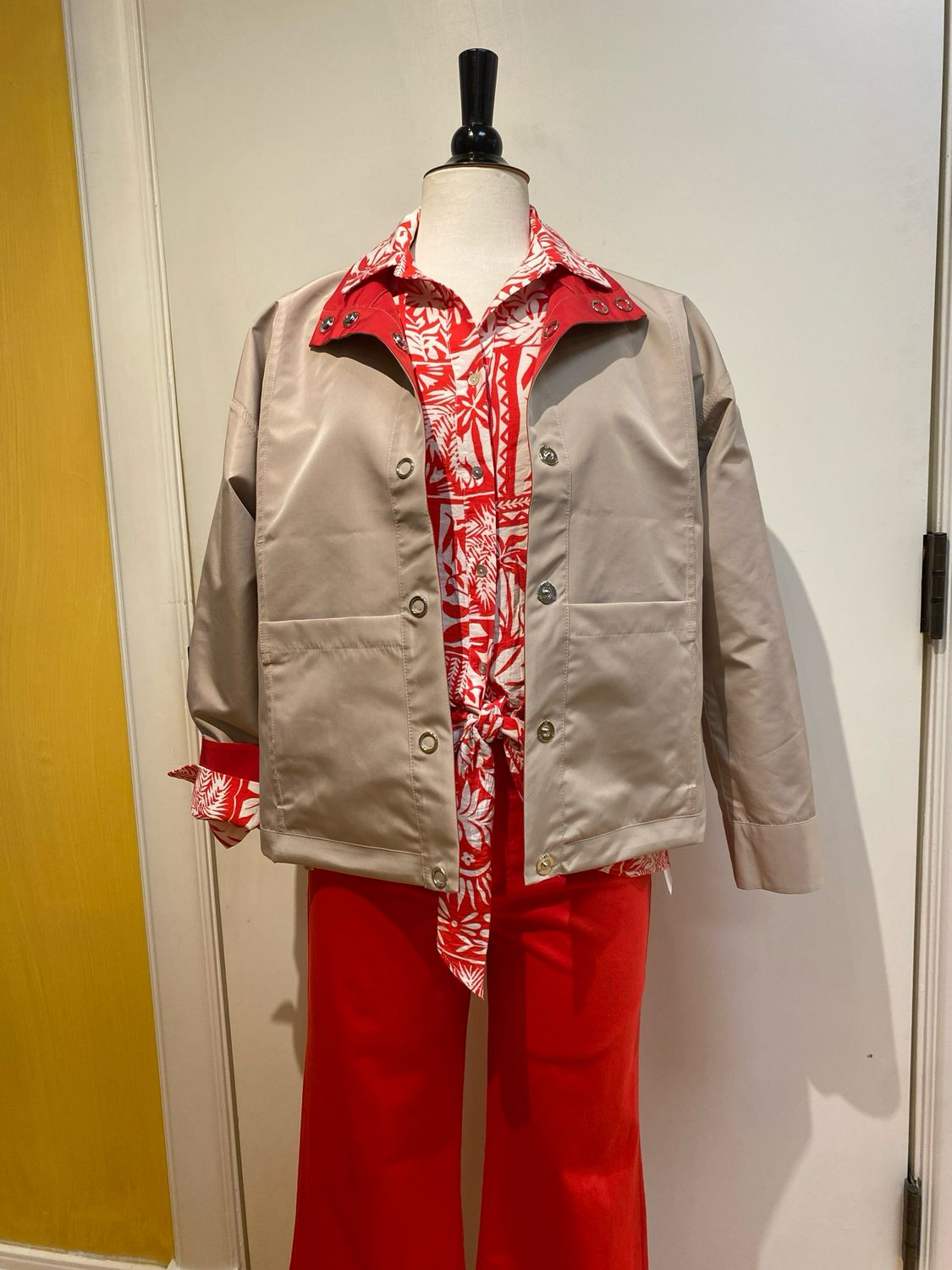 L/S Snap Front Reversible Jacket