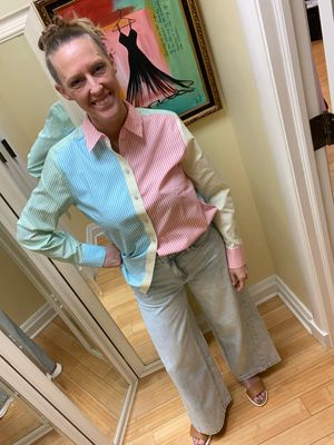 Meghan Stripe Blouse