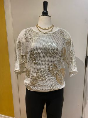 Crochet Look Sweater