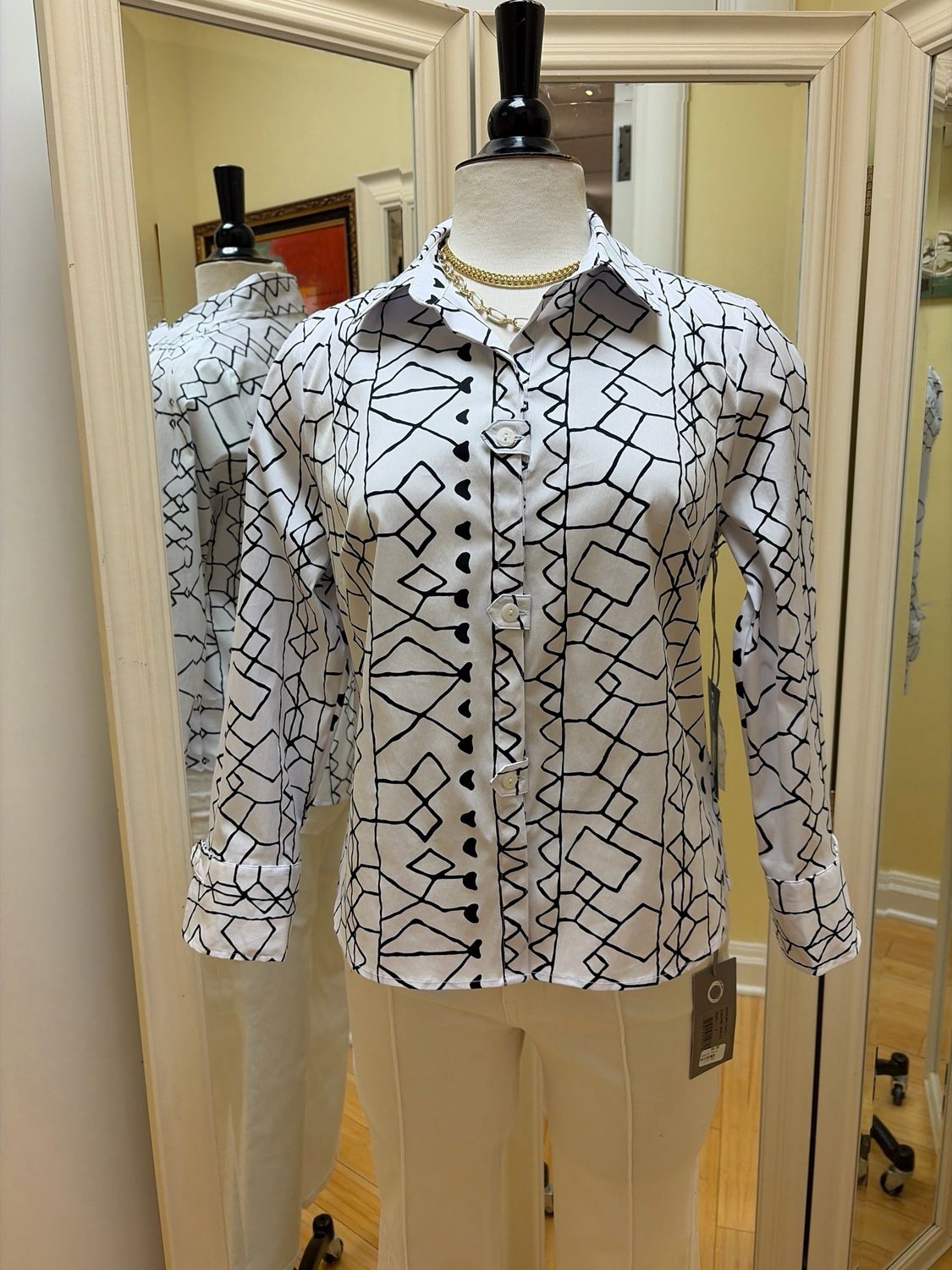 Tab Detail Shirt
