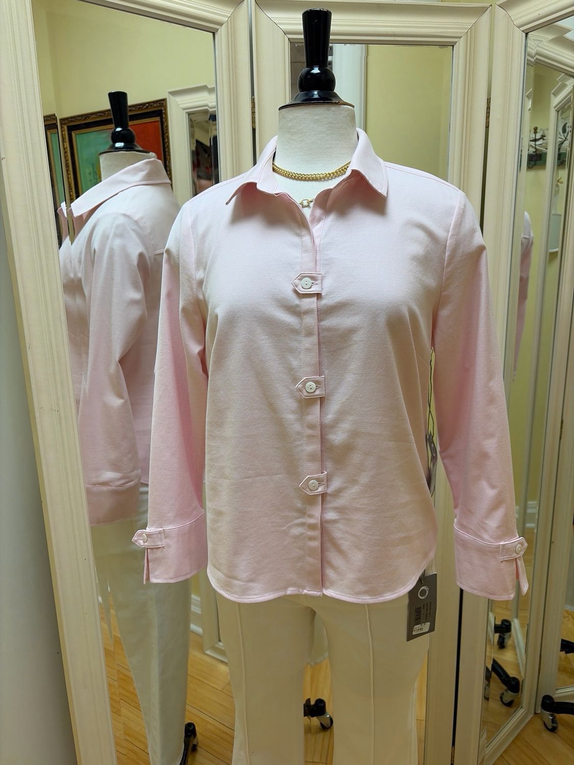 Tab Detail Shirt