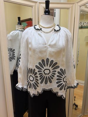 Kelsey Embroidered Blouse