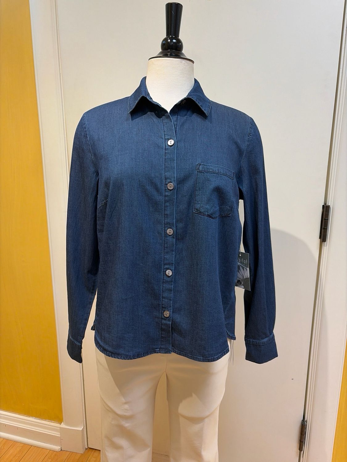 Shaped Hem Shirt