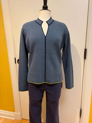 L/S Split Neck Sweater