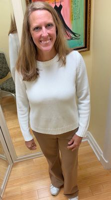 Ayla Cropped Chunky Crew Sweater