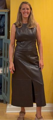 Phoebe Punched Vegan Leather