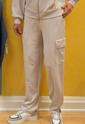 Pull On Ankle Pant w/Cargo Pocket
