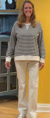 Pull On Pant w/Front Seam