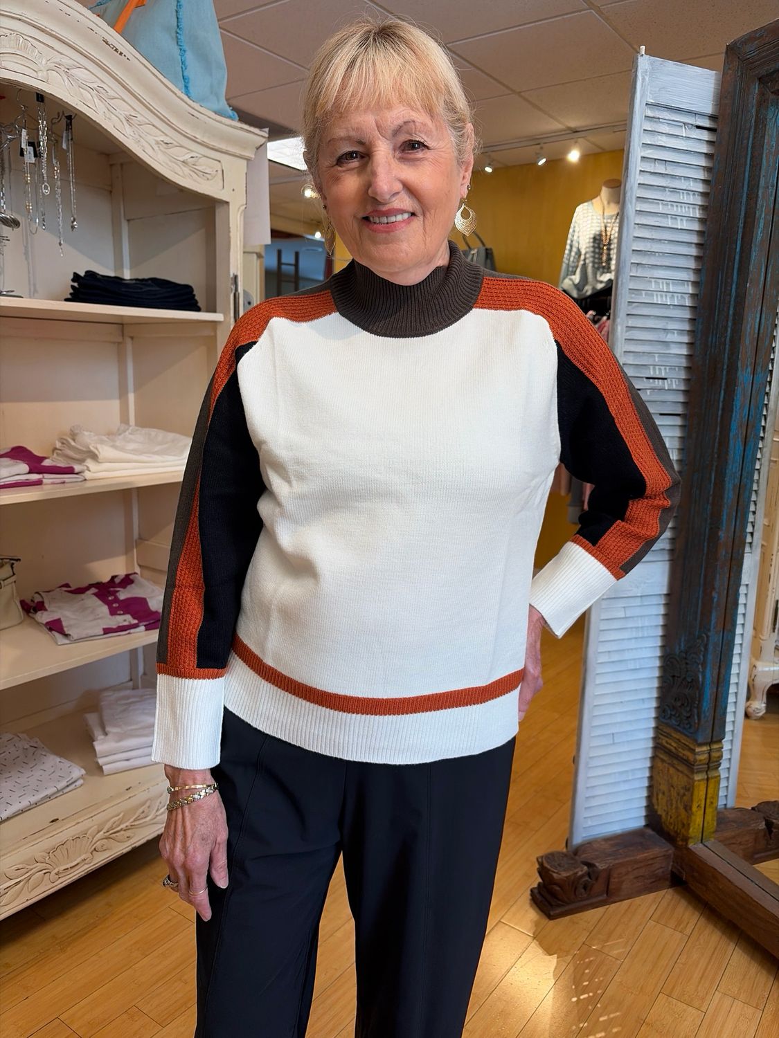Mock Neck Sweater