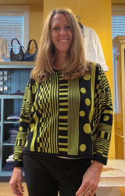 Modernist Mix Topper Sweater