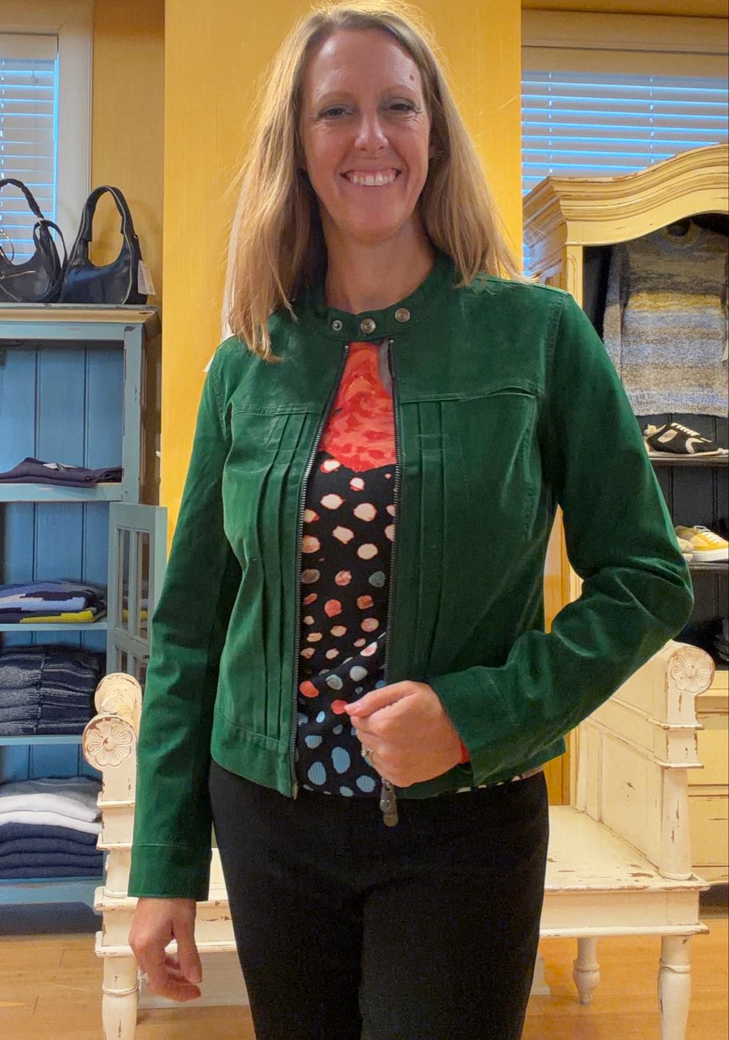 Britney Leather Like Jacket