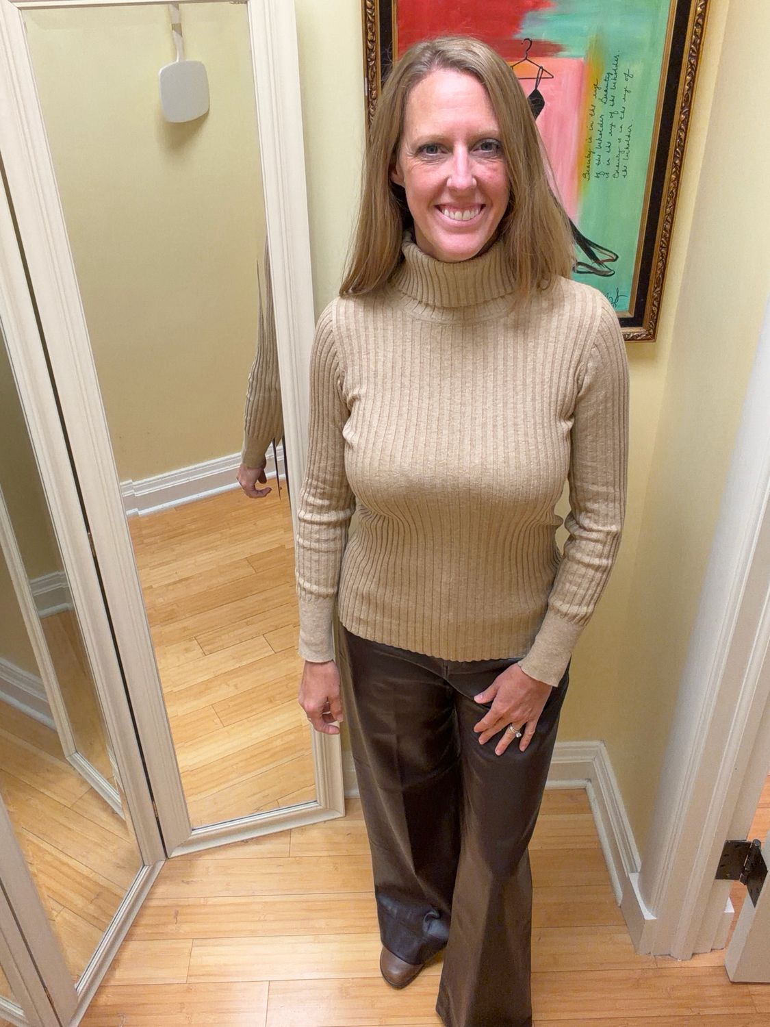Ribbed Turtleneck