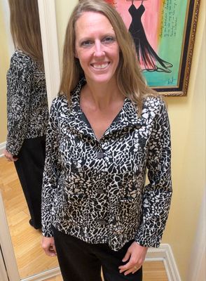 Spot On Cropped Jacket