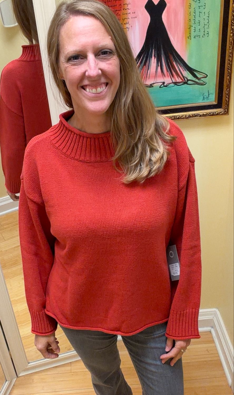 Fireside Shaker Cozy Cabin Sweater