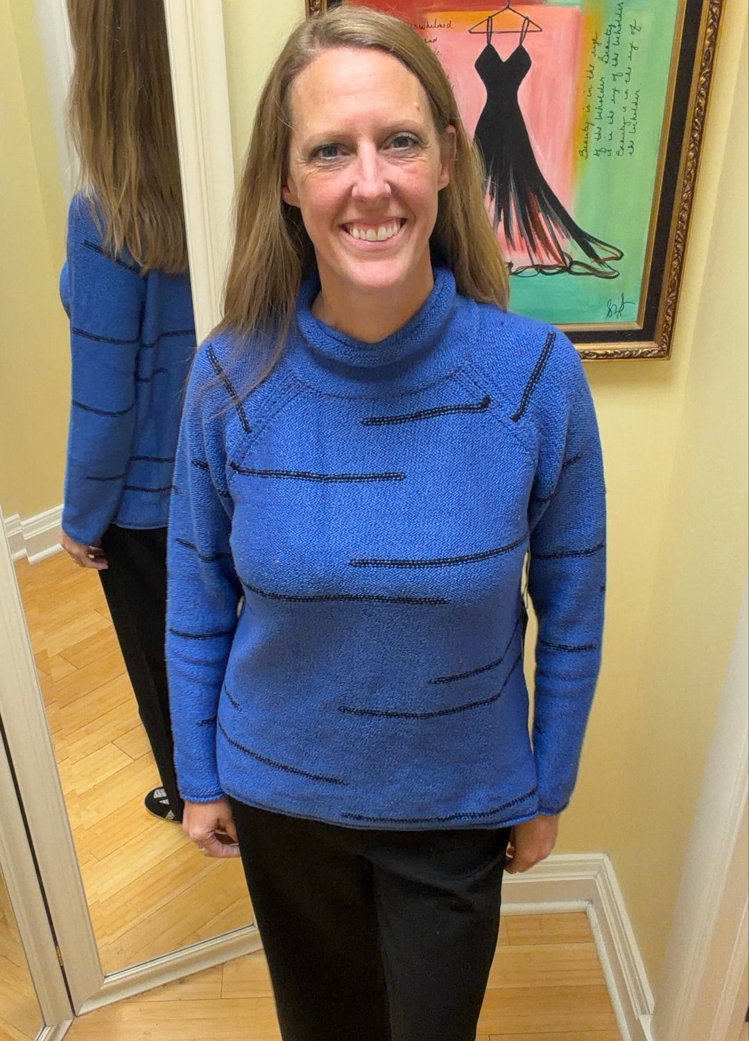 Harvest Tweed Funnel Neck Pullover