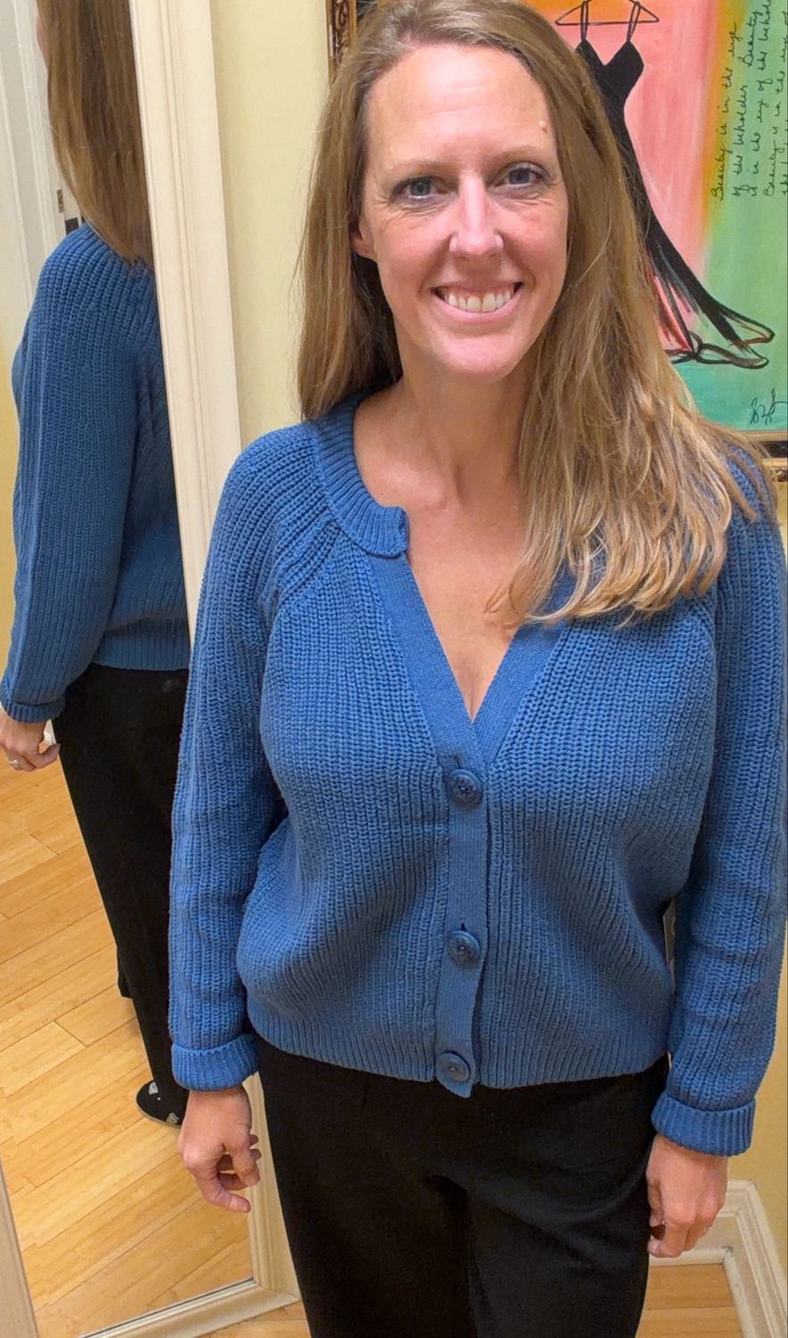 Fireside Shaker Stitch Cardi