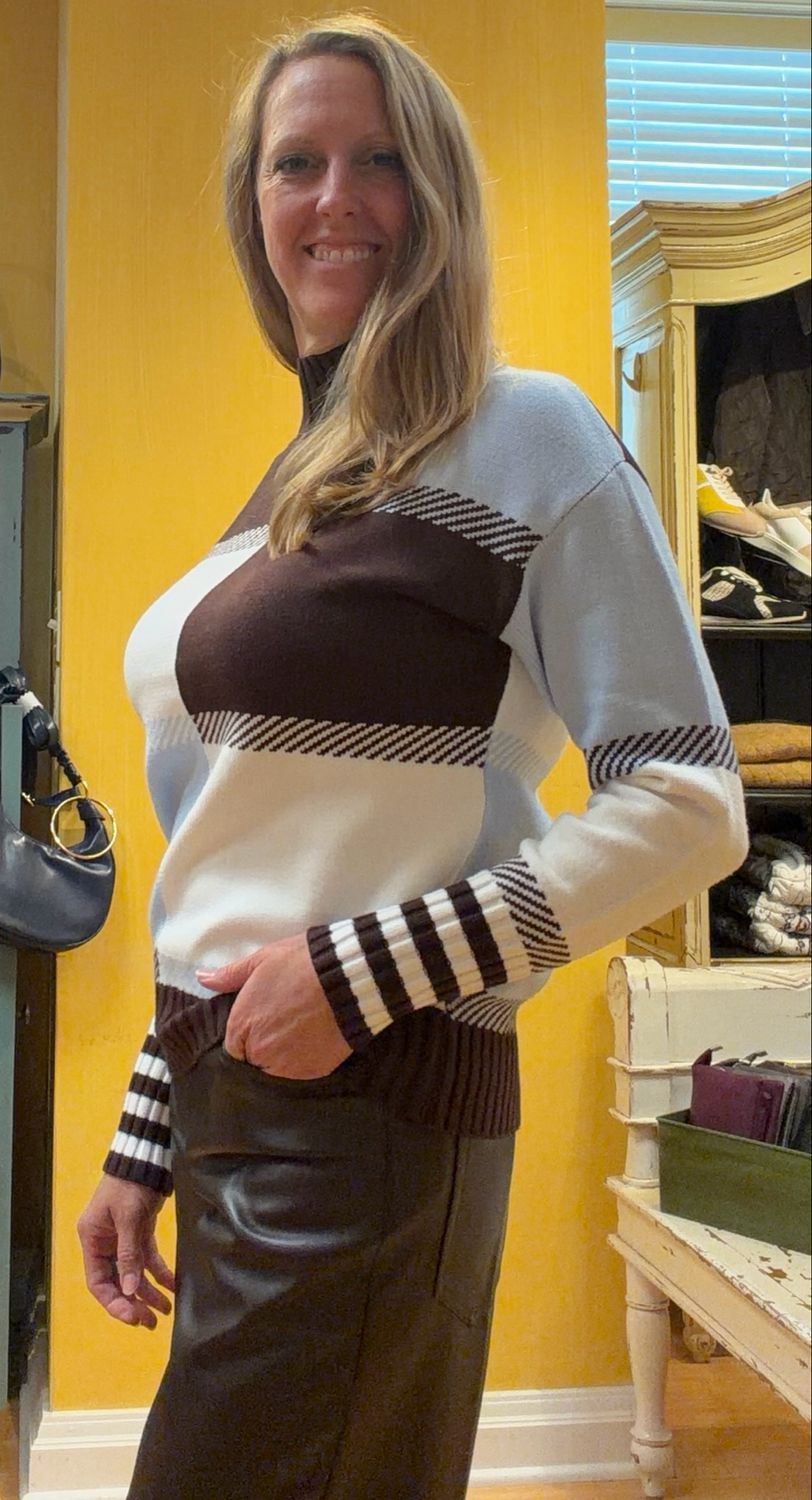 Mock Neck Sweater