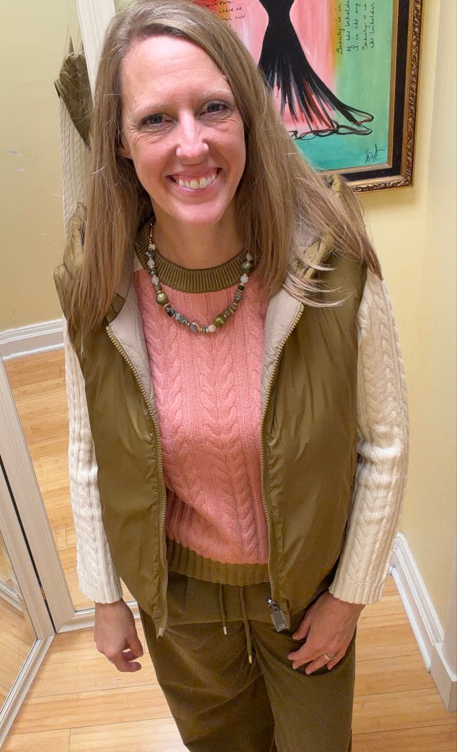 Reversible Hooded Vest
