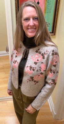 Tie Cardigan