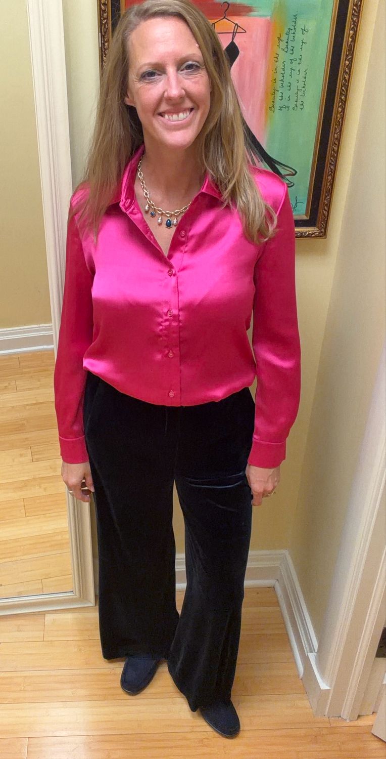 Candice Charmeuse Blouse