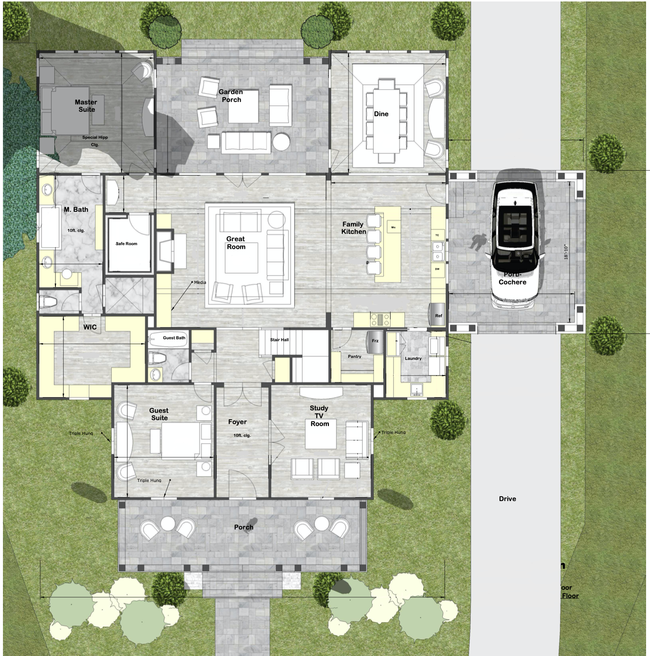 SPRUCE HALL