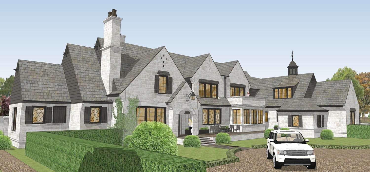 HEATHERTON A Stephen Fuller House Plan Sq. Ft. 5,222