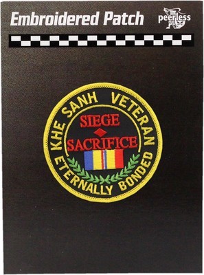 Khe Sanh Veteran Eternally Bonded Patch Circle