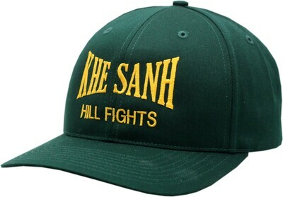 Khe Sanh Hill Fights Structured Cotton Cap Green