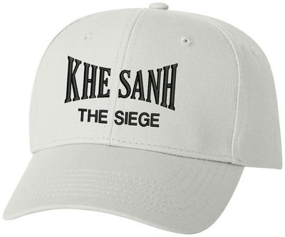 Khe Sanh The Siege Structured Cotton Cap White/Black