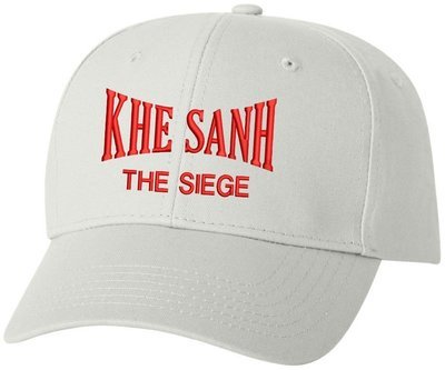 Khe Sanh The Siege Structured Cotton Cap White/Red