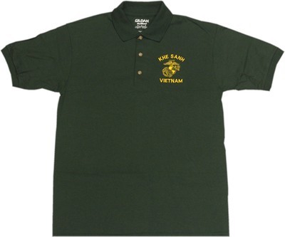 Khe Sanh Veterans Jersey Sport Shirt Embroidered Green