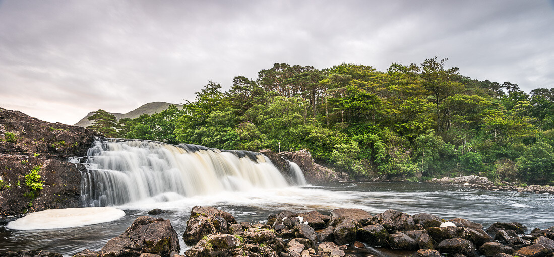 Aasleagh Falls, Mayo. Aasleagh Falls, Mayo.