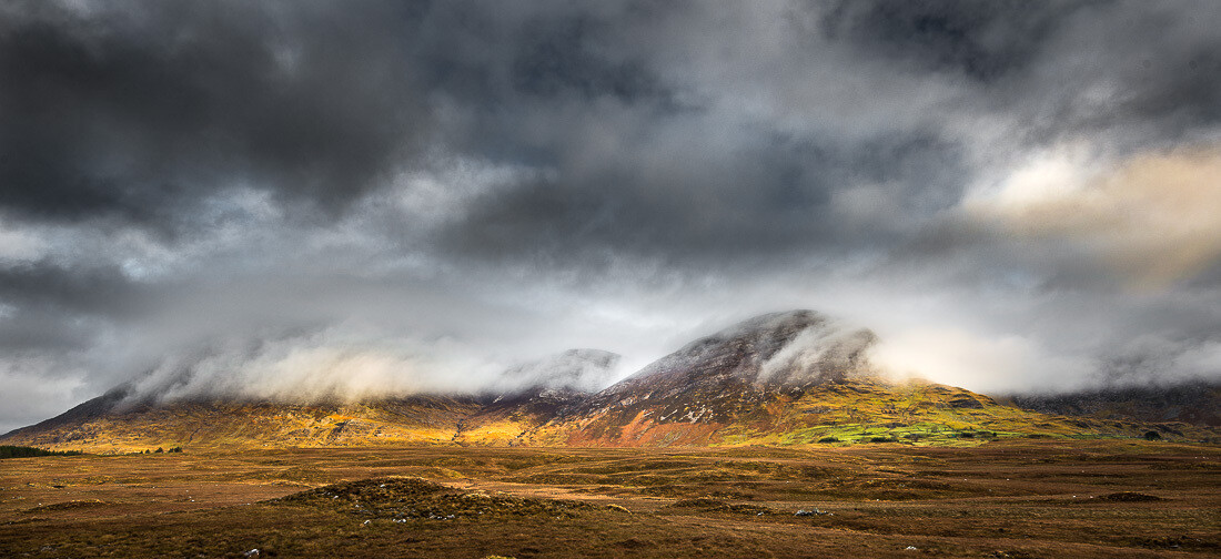 Maamturk Mist, Connemara, Galway. Maamturk Mist, Connemara, Galway.