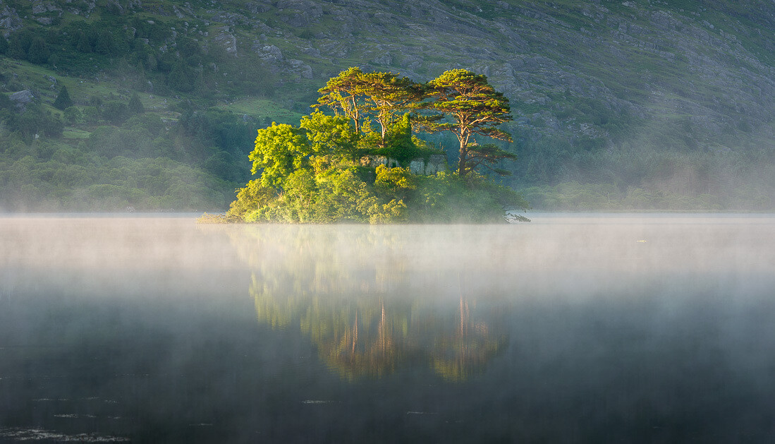 Glanmore Lake Island, Beara Peninsula, Kerry - 2. Glanmore Lake Island, Beara Peninsula, Kerry - 2.