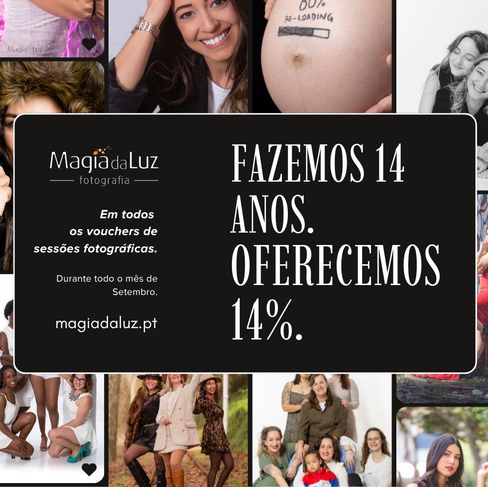 Voucher para Sessão Fotográfica de 1 hora Voucher para Sessão Fotográfica de 1 hora
