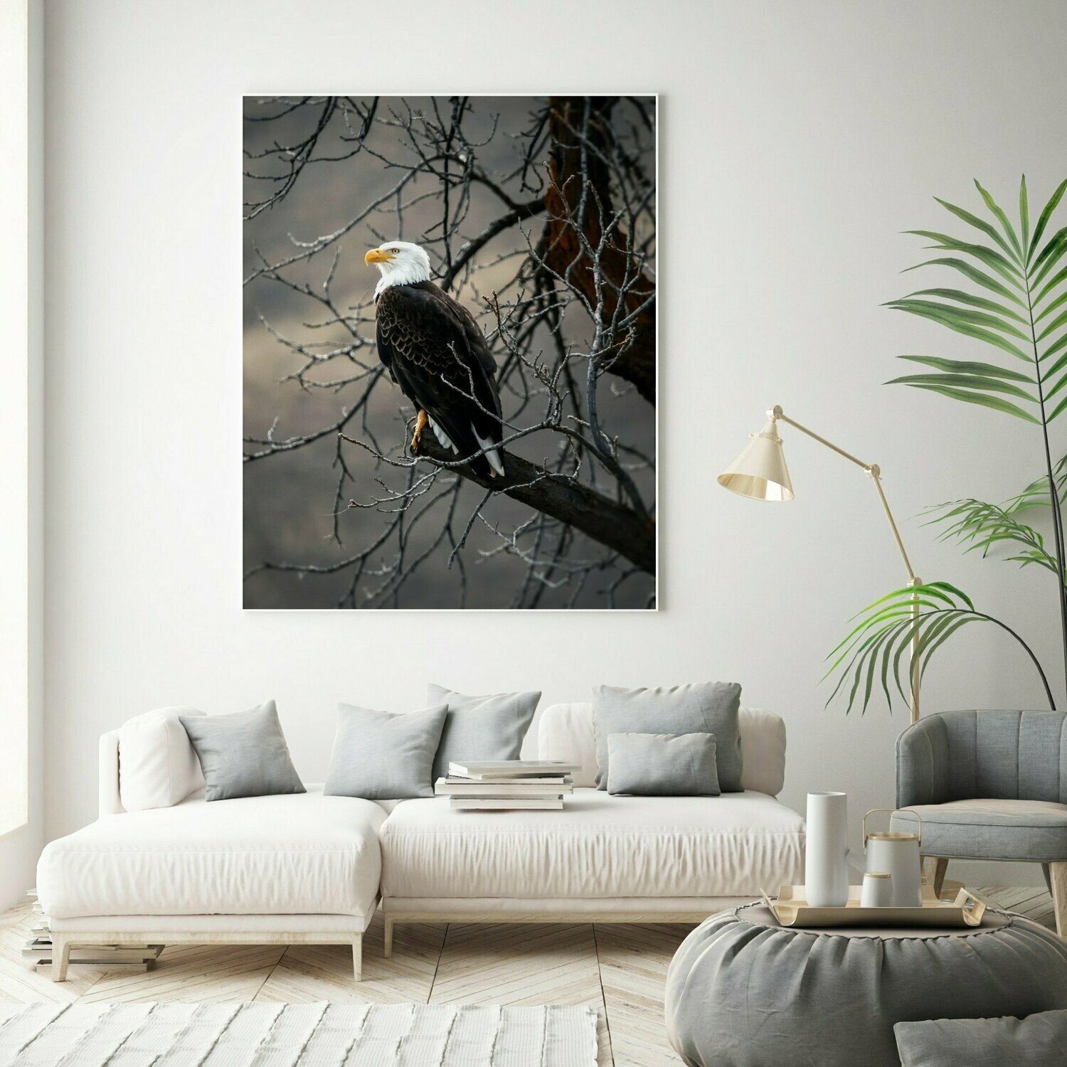 ARTHENTIC Akustikbillede - The Eagle, Størrelse: 70 x 100 cm