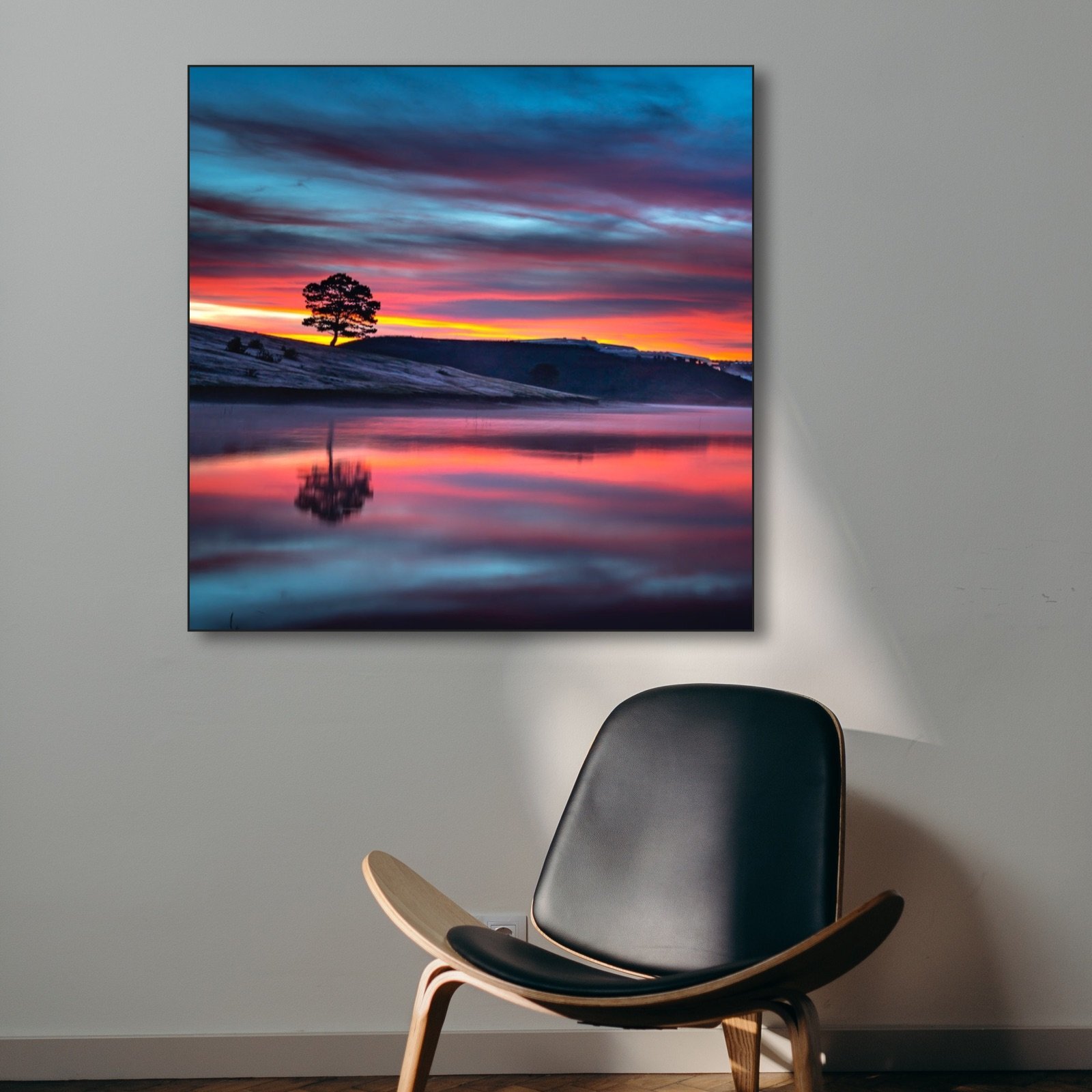 ARTHENTIC Akustikbillede - Fuchsia sunset