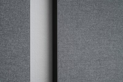 MODULUS Tekstilpanel - mørkegrå 60 x 160 cm