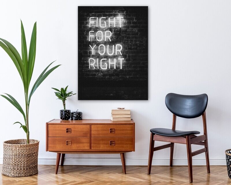 ARTHENTIC Akustikbillede 70 x 100 cm - Fight ARTHENTIC Akustikbillede 70 x 100 cm - Fight