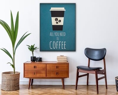 ARTHENTIC Akustikbillede 70 x 100 cm - Coffee cup